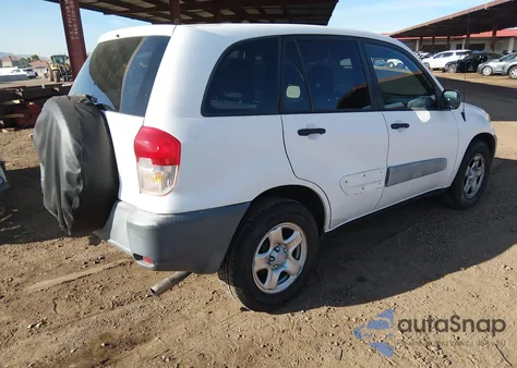 2001 Toyota Rav4 from USA, damaged, VIN JTEGH20V910015415